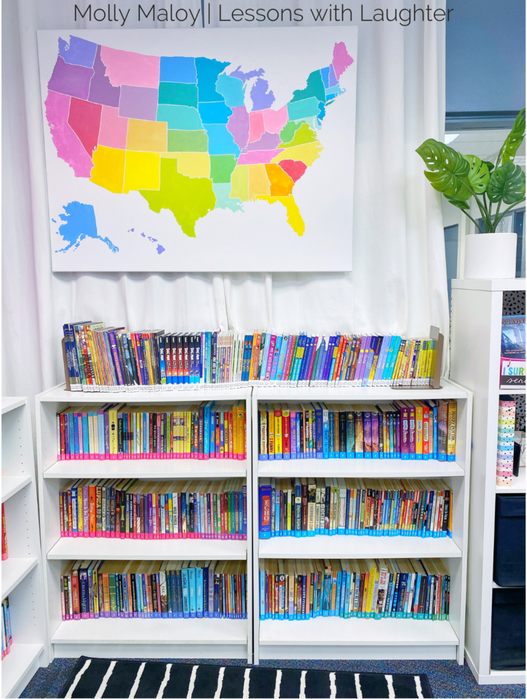 Classroom Library Organization using Book Spine Labels Lessons With