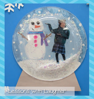 Snow Globes Writing Lesson and Craft