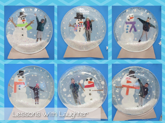 Snow Globes Writing Lesson and Craft