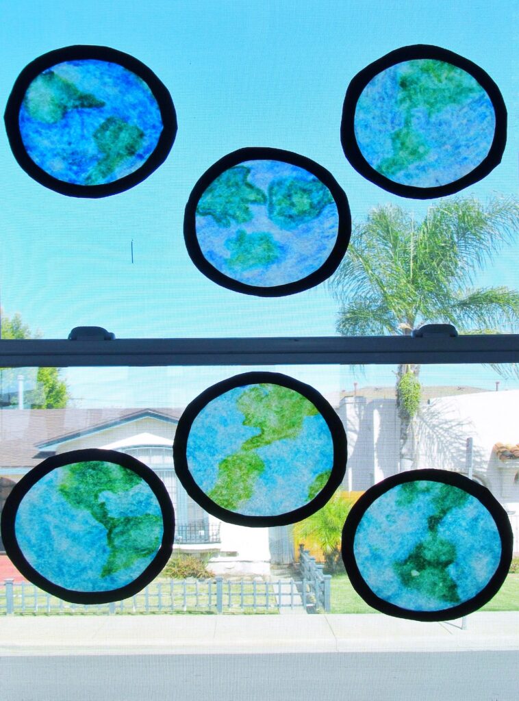 Earth Day Coffee Filter Craft Molly Maloy