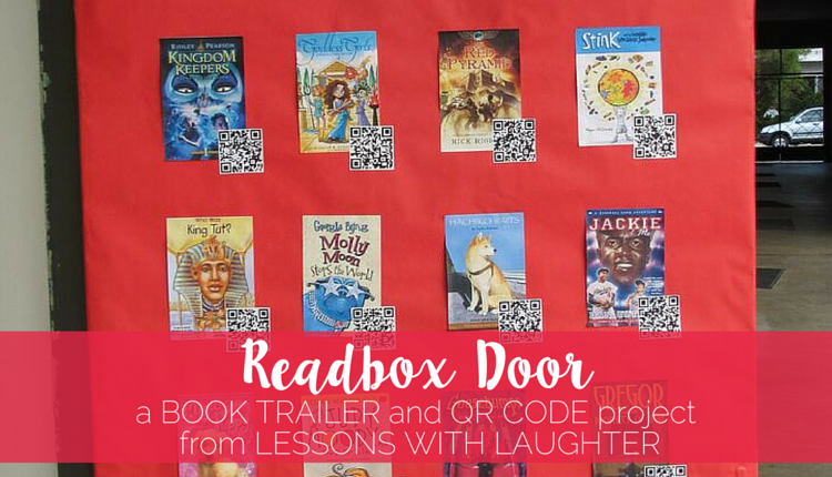 Readbox Door with QR Codes - Lessons With Laughter
