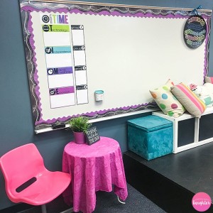 A classroom tour of a colorful, 5th grade classroom
