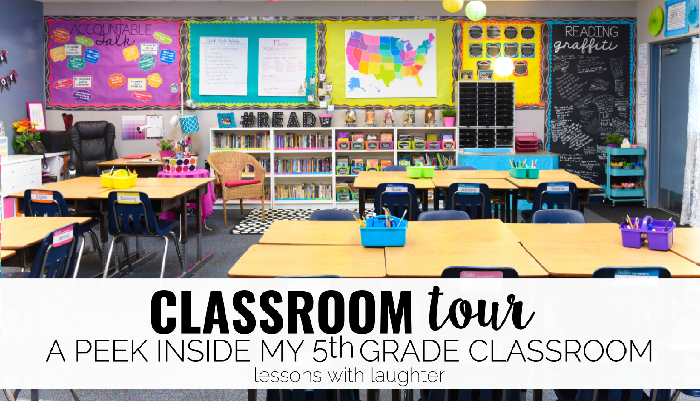  Classroom Tour A Peek Inside My 5th Grade Classroom Lessons With 