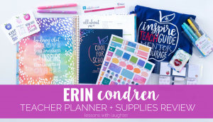 Erin Condren Teacher Planner + Supplies Review