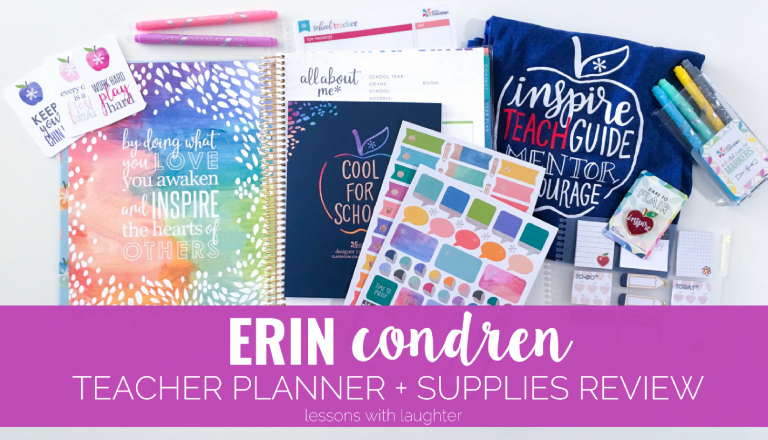 Erin Condren Teacher Planner Supplies Review Molly Maloy 