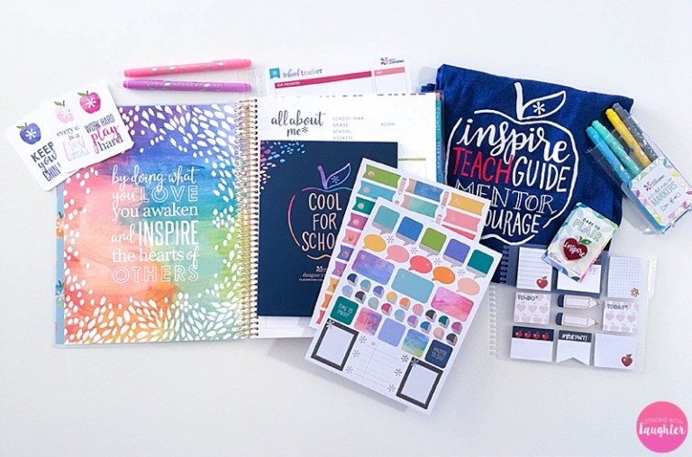 Erin Condren Teacher Planner + Supplies Review - Molly Maloy