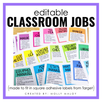 Classroom Jobs Display + Management - Lessons With Laughter