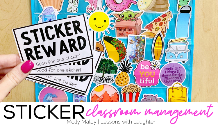 Sticker Reward Classroom Management Strategy Lessons With Laughter