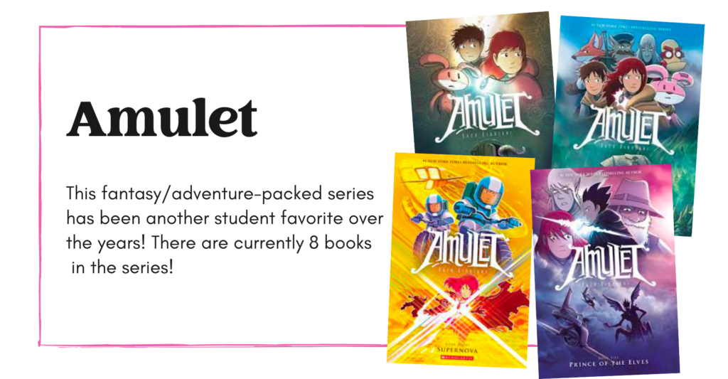 Our Favorite Classroom Library Graphic Novels: Amulet